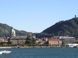 Como am Comer See Bild von Como