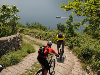 Mountinbike Radtouren Comer See Bild von Mountinbike Radtouren Comer See