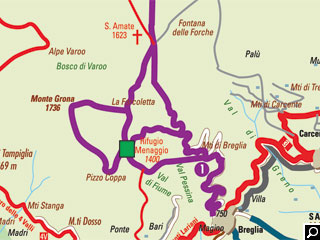 Wander-Tour Rifugio Menaggio Comer See Bild von Wander-Tour Rifugio Menaggio Comer See