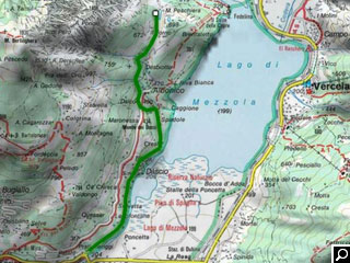 Wander-Tour Laghetto Peschiera Comer See Bild von Wander-Tour Laghetto Peschiera Comer See