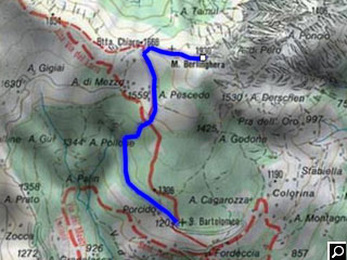 Wander-Tour Monte Berlinghera Comer See Bild von Wander-Tour Monte Berlinghera Comer See