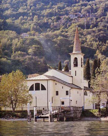 Bild von Kirche am Comer See  in Pianello Lario