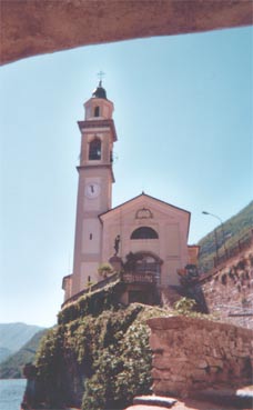 Bild von Kirche am Comer See  in Brienno