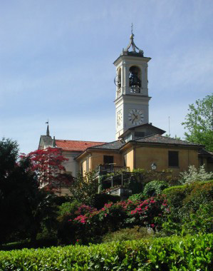 Bild von Kirche am Comer See  in Griante