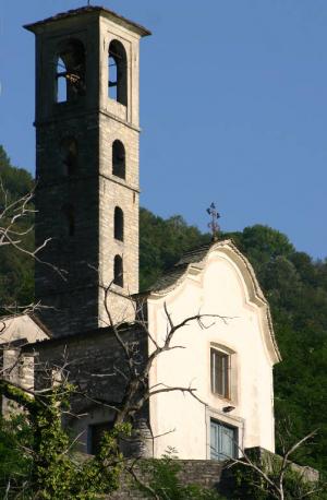 Bild von Kirche am Comer See  in Pognana