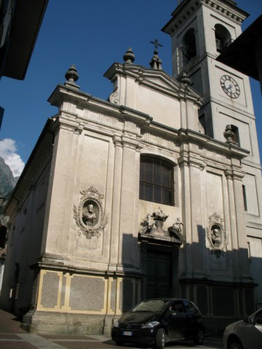 Bild von Kirche am Comer See  in Novate Mezzola
