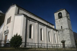 Bild von Kirche am Comer See  in Samolaco