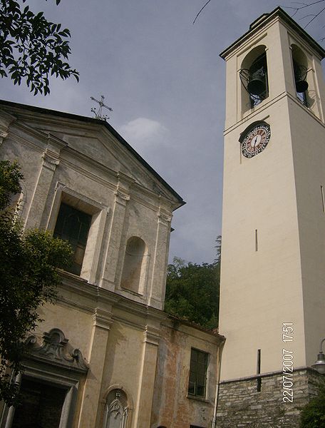Bild von Kirche am Comer See  in Blevio