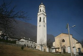 Bild von Kirche am Comer See  in Samolaco