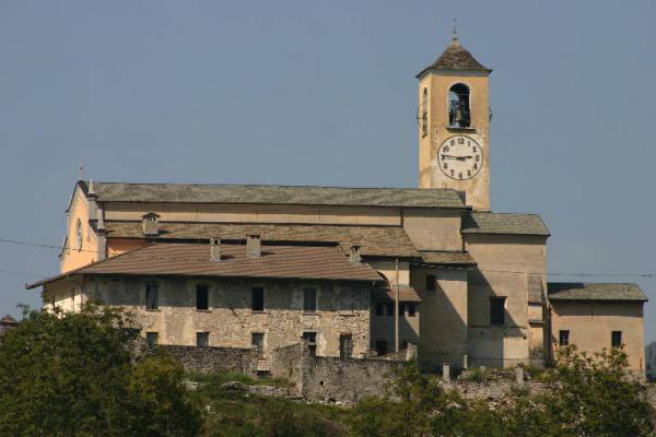 Bild von Kirche am Comer See  in Schignano